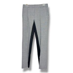 DOROTHEE SCHUMACHER Straight Leg Black/White Houndstooth Trouser Pant Women’s 2